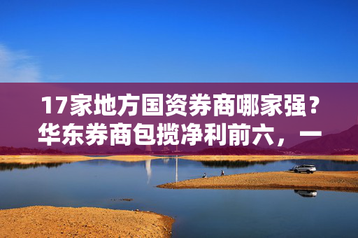 17家地方国资券商哪家强？华东券商包揽净利前六，一、二名均在“包邮区”