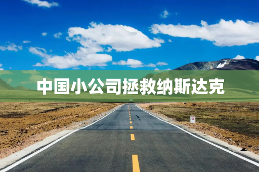 中国小公司拯救纳斯达克