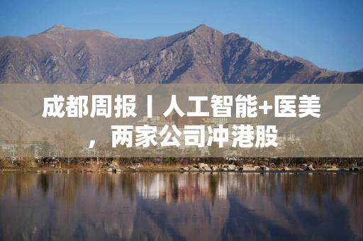 成都周报丨人工智能+医美，两家公司冲港股