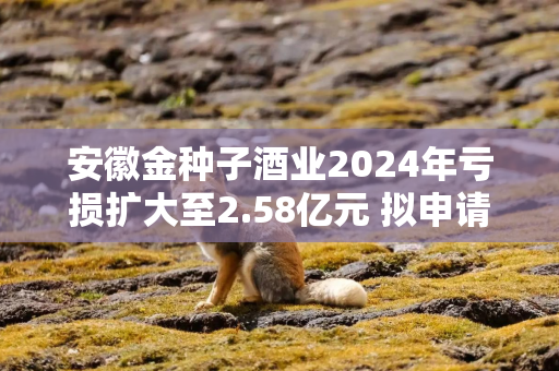 安徽金种子酒业2024年亏损扩大至2.58亿元 拟申请20亿元银行授信