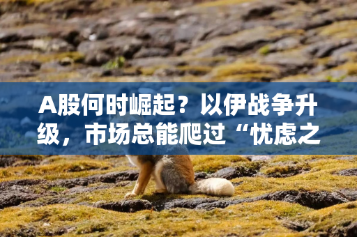 A股何时崛起？以伊战争升级，市场总能爬过“忧虑之墙”！