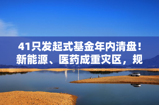 41只发起式基金年内清盘！新能源、医药成重灾区，规模“2亿红线”难跨越