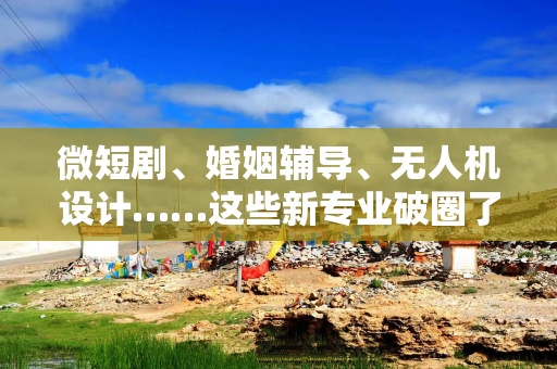 微短剧、婚姻辅导、无人机设计……这些新专业破圈了！