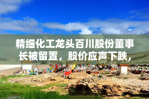 精细化工龙头百川股份董事长被留置，股价应声下跌，去年刚扭亏