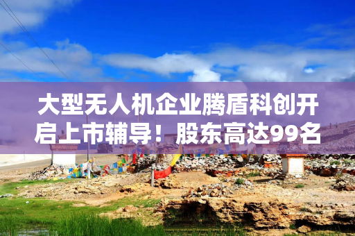 大型无人机企业腾盾科创开启上市辅导！股东高达99名，估值超百亿