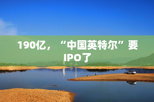 190亿，“中国英特尔”要IPO了