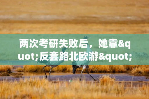 两次考研失败后，她靠"反套路北欧游"年入百万