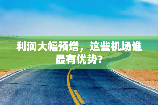 利润大幅预增，这些机场谁最有优势？