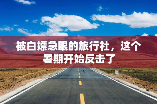 被白嫖急眼的旅行社，这个暑期开始反击了