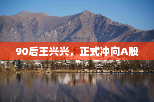 90后王兴兴，正式冲向A股