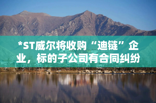 *ST威尔将收购“迪链”企业，标的子公司有合同纠纷