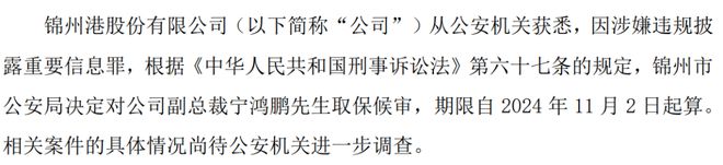 胆大包天！锦州港7年财务造假！证监会立案后，继续财务造假__2020年财务造假案