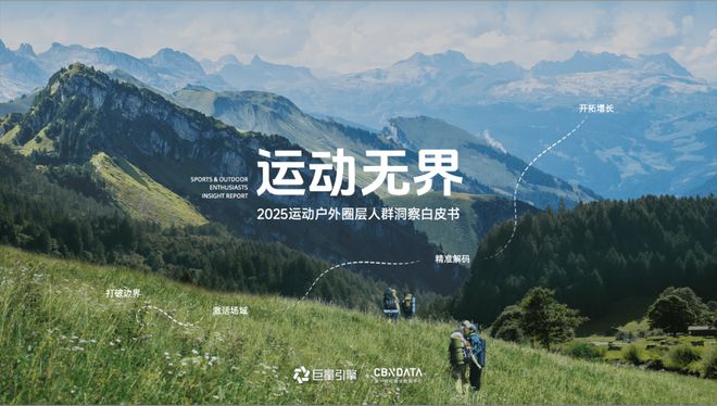 《2025运动户外圈层人群洞察白皮书》重磅发布：圈层崛起重塑运动户外消费版图 | CBNData报告