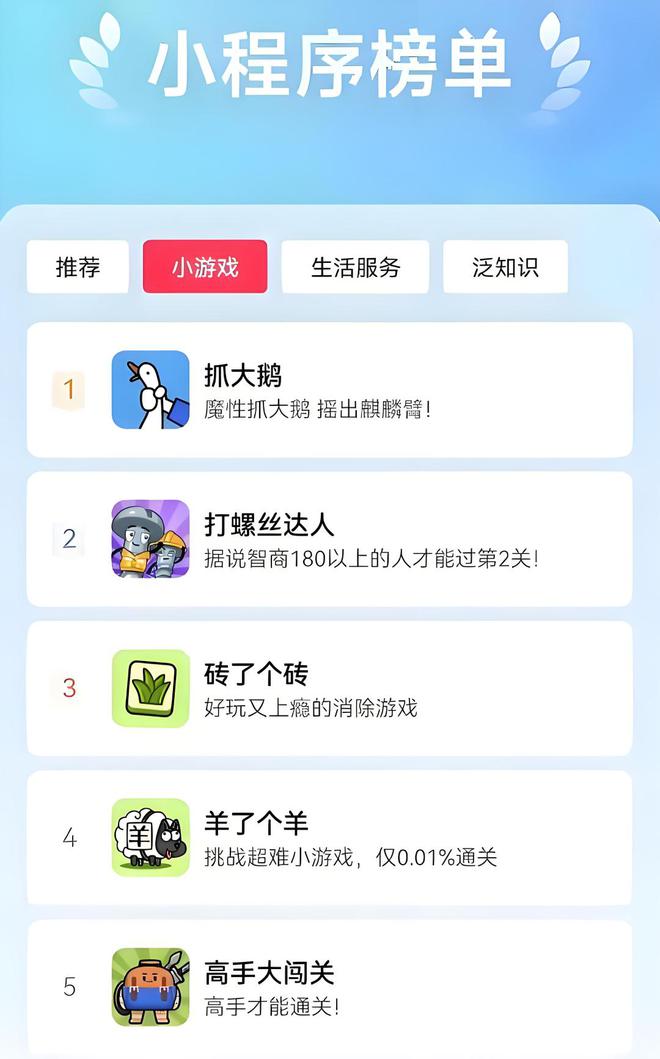 大厂抢滩的小游戏，不止需要“下一个爆款”_大厂抢滩的小游戏，不止需要“下一个爆款”_