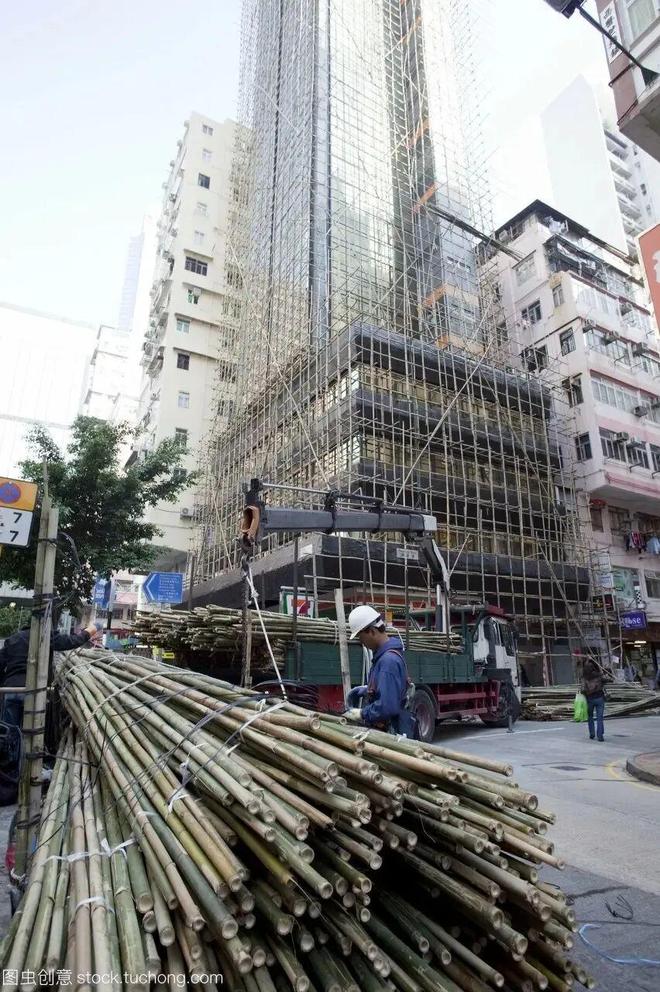 香港这么发达,为什么还用竹脚手架?__香港这么发达,为什么还用竹脚手架?