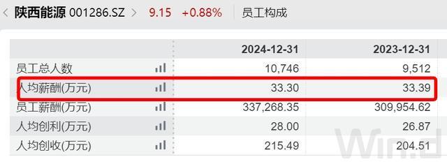 _陕西省属企业领导年薪_陕西国企高管年薪