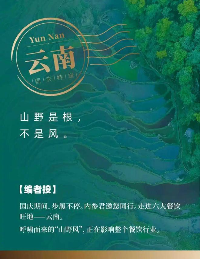 国庆特辑 | 走进云南，寻根“山野风”