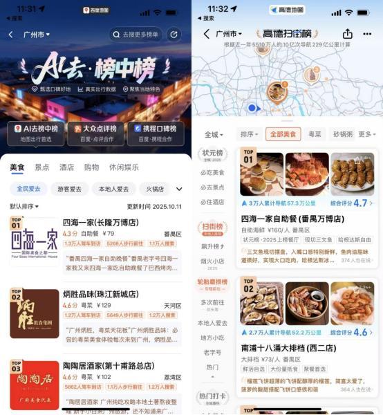_高德放“榜”30天：百度携程“硬杠”，抖音小红书“包抄”_高德放“榜”30天：百度携程“硬杠”，抖音小红书“包抄”