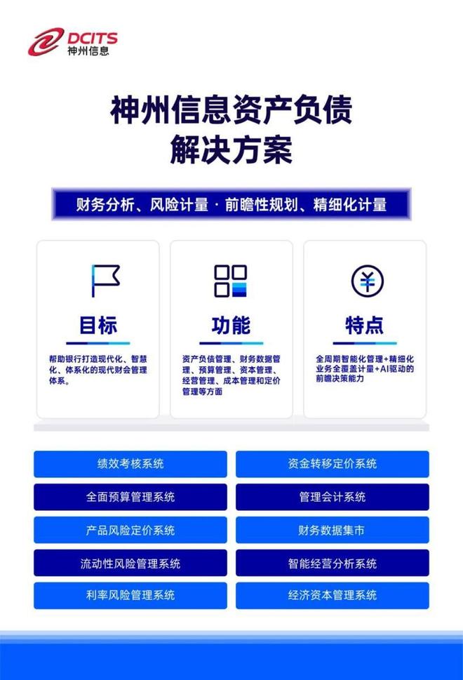 连中八元，神州信息资产负债管理解决方案领跑市场