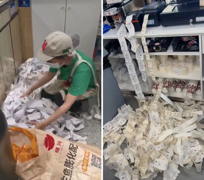 _雪王在小票上连载穿越小说，疯狂追更的打工人一天三杯柠檬水喝到快吐_雪王在小票上连载穿越小说，疯狂追更的打工人一天三杯柠檬水喝到快吐