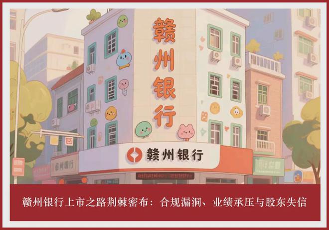 _赣州银行上市之路荆棘密布：合规漏洞、业绩承压与股东失信_赣州银行上市之路荆棘密布：合规漏洞、业绩承压与股东失信