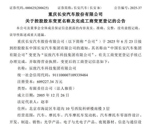 长安汽车控股公司_长安汽车控股股东_