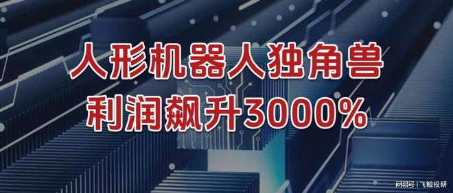 利润飙升3000%，人形机器人独角兽，国内独家！
