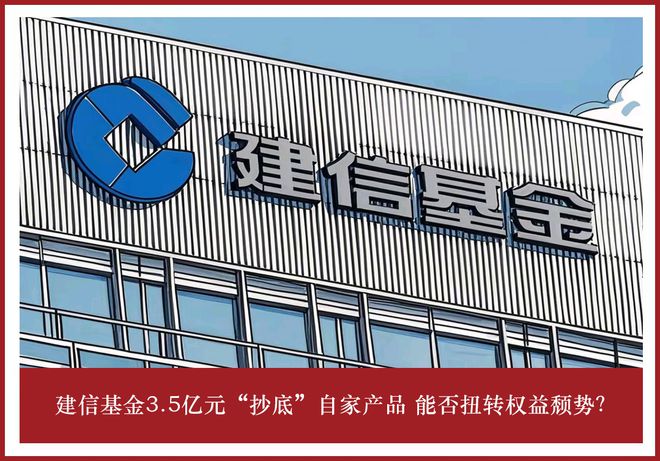 建信基金3.5亿元“抄底”自家产品 能否扭转权益颓势？