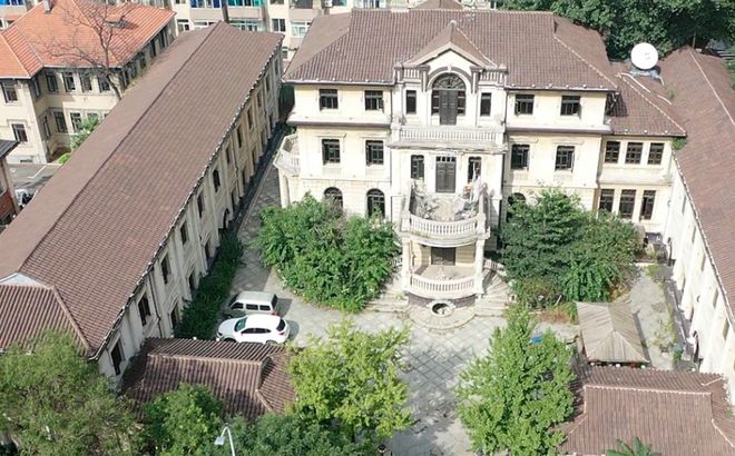 _泽信公馆百年建筑_何应钦公馆旧址秋染斗鸡闸