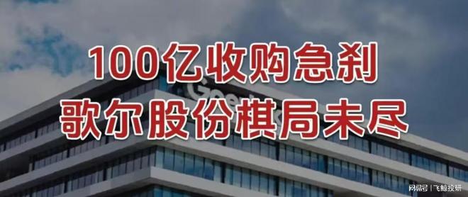 100亿收购急刹,歌尔股份,棋局未尽!_100亿收购急刹,歌尔股份,棋局未尽!_