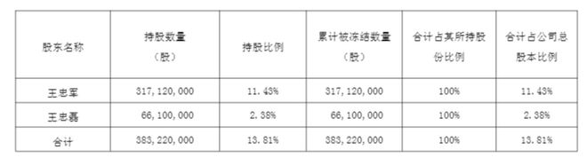 持股被冻结什么意思__冻结的股份还能被动减持吗