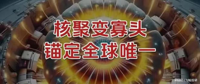 _锚定全球唯一,核聚变寡头,接住泼天富贵!_锚定全球唯一,核聚变寡头,接住泼天富贵!