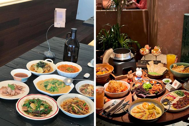 中国警犬排队打饭__70后饭吧排队