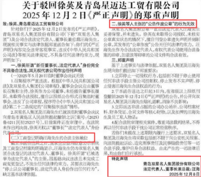 公章争夺、家族反目：双星为何从行业顶端跌落？