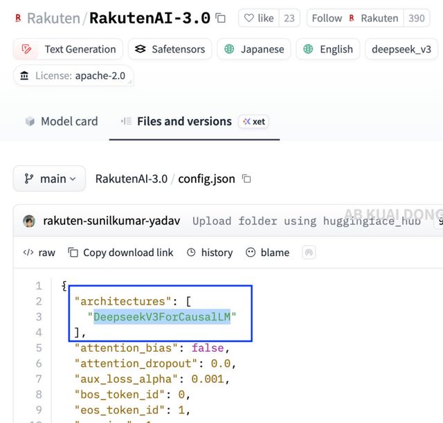 _笑不活了，“日本最高性能AI模型”，是DeepSeek V3改了个名？_笑不活了，“日本最高性能AI模型”，是DeepSeek V3改了个名？