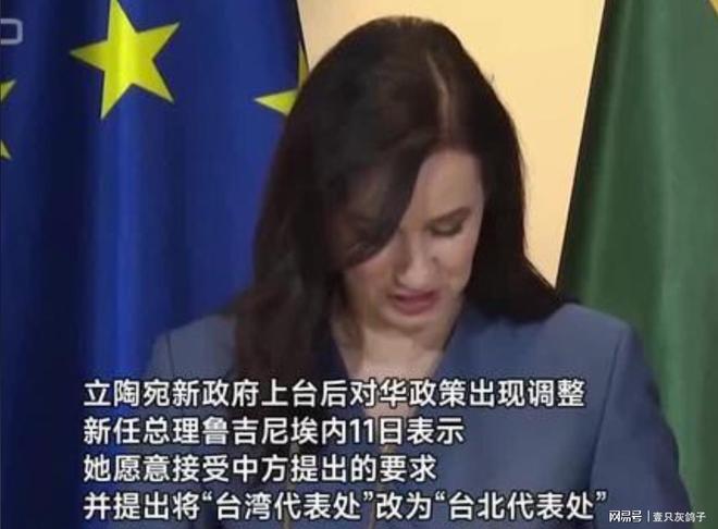 立陶宛两大高层闹翻！总理公开认错，总统执迷不悟，中国只认一条