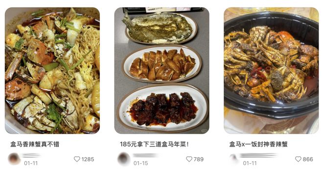 受够拼好饭的打工人过年把盒马买成大饭店？“自己做桌米其林同款年夜饭直接惊艳我奶”