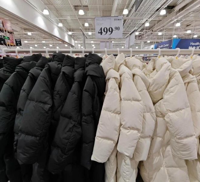 _山姆会员店的羽绒服_山姆allcome羽绒服